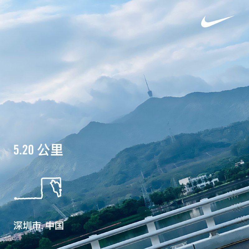 #workout 夜跑5公里via Memos