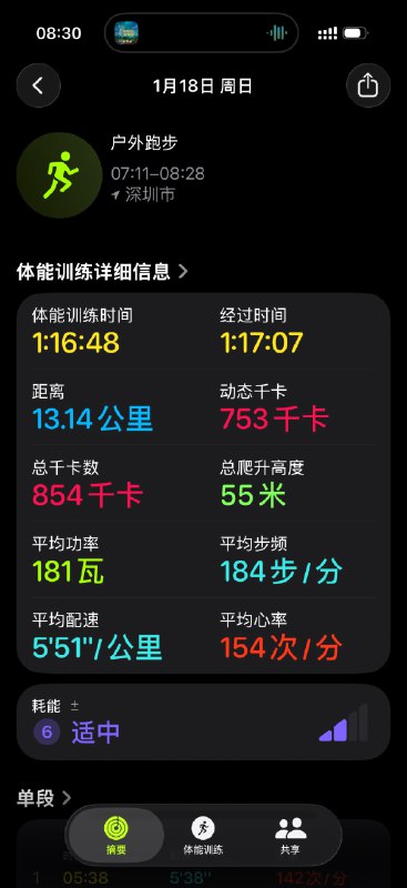 #workout 十公里够本，超十公里净赚