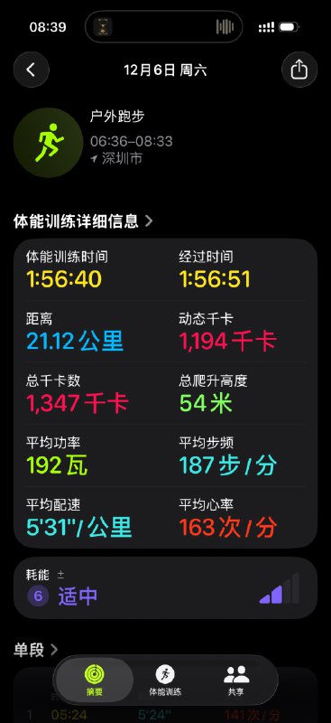 #workout 今年份半马via Memos