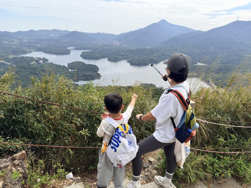 今年五一因下雨折返的打鼓嶂，今天再次去，顺利成行