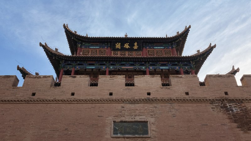 在嘉峪关上早八，赶一场嘉峪关的早高峰